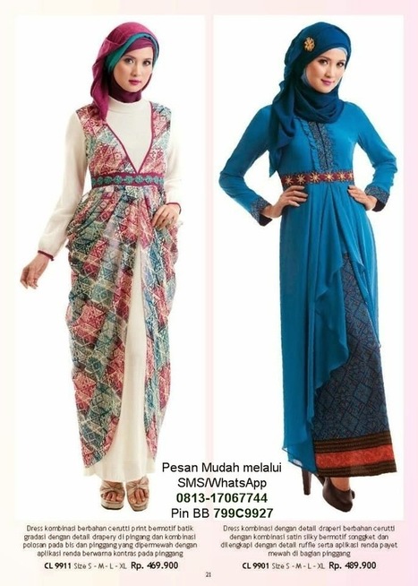 Baju Gamis Terbaru  Cantik Berbaju Muslim