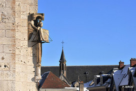 Cathédrale Notre-Dame de Chartres - L'Ange au cadran | J'écris mon premier roman | Scoop.it