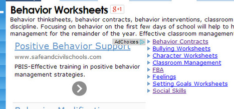 Behavior Worksheets Worksheets | Socio-Emotional Learning | Scoop.it