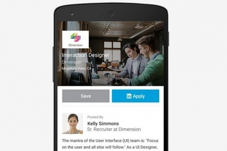 LinkedIn now helps Android owners on to the next step of their career ladder | Peer2Politics | Scoop.it