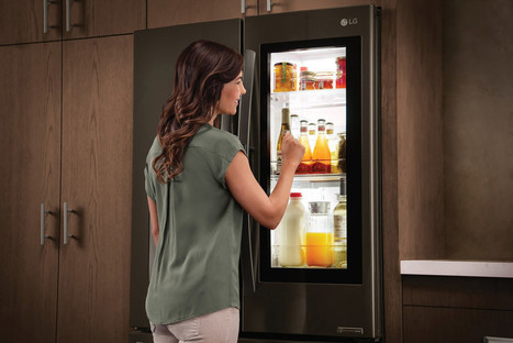 [CES 2017] Smart InstaView, le frigo intelligent de chez LG | information analyst | Scoop.it