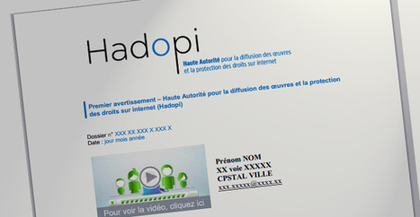 Hadopi : explosion du nombre de courriers postaux envoyés ! | Libertés Numériques | Scoop.it