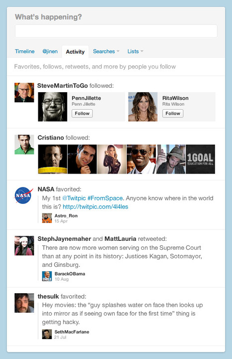 As Twitter starts changing it&rsquo;s functionality what does it all mean for you and your stream? | The 21st Century | Scoop.it