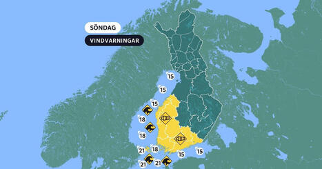 En h&ouml;ststorm sveper in &ouml;ver Svenskfinland p&aring; s&ouml;ndag | Inrikes | A1Uutiset | Scoop.it