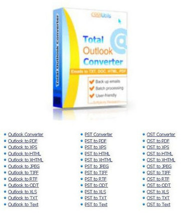 Logiciel professionnel gratuit Total Outlook Converter Fr 2014 Licence gratuite valeur 49.90$ - Windows | Logiciel Gratuit Licence Gratuite | Scoop.it