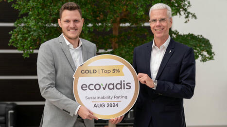 In the top two per cent: Krones once again receives EcoVadis gold medal | EcoVadis Customer Success Stories | Scoop.it