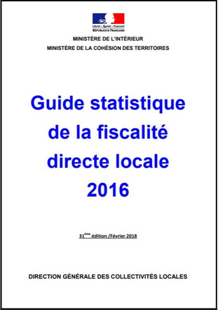 Guide statistique de la fiscalité directe locale 2016 | Doc [actu] - Le bulletin bibliographique des nouvelles ressources disponibles au centre de documentation de l’ADACL. | Scoop.it