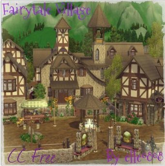 Magical Fairytale Village - The Sims 3 (Facebook) | Les Sims | Scoop.it