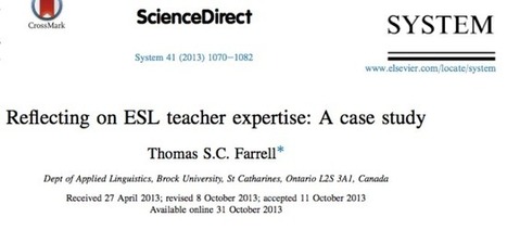 5 habits of expert ESL teachers (Farrell, 2013) | E-Learning-Inclusivo (Mashup) | Scoop.it