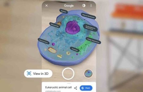 Aprende ciencia en 3D con las búsquedas en Google y la realidad aumentada | EduHerramientas 2.0 | Scoop.it