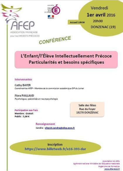 AFEP - Association Française pour les Enfants Précoces | Contre l'Éducation. Tout contre. | Scoop.it