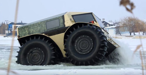 Venäläinen ihmemaasturi Sherp ATV liikkuu missä tahansa - Stara | 1Uutiset - Lukemisen tähden | Scoop.it
