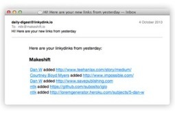 LinkyDink. La curation de liens en mode collaboratif - Les Outils Collaboratifs | APPRENDRE À L'ÈRE NUMÉRIQUE | Scoop.it