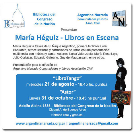 María Héguiz - Libros en Escena | Mundo Tanguero | Scoop.it