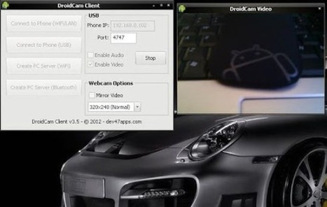 DroidCam utiliza cualquier dispositivo Android como webcam y micrófono para tu PC | Las TIC y la Educación | Scoop.it