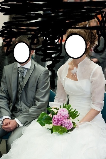 Boléro de mariée en Organza 38/40 à l'occasion de votre mariage | Robes de mariée d'occasion | Scoop.it