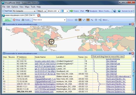 VisualRoute - Traceroute and Reverse trace - Traceroute and Network diagnostic tools | 21st Century Learning and Teaching | Scoop.it