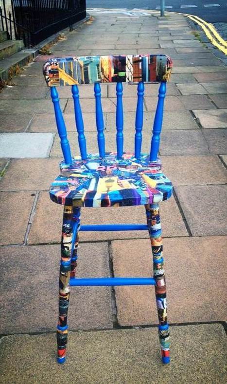 Upcycled chair | 1001 Recycling Ideas ! | Scoop.it