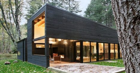 [Inspiration] Ossature bois et bardage Shu Sugi ban pour cette superbe maison | GREENEYES | Scoop.it
