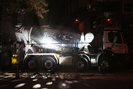 Benedetto Bufalino's disco ball cement mixer in Lyon | Public Relations & Social Marketing Insight | Scoop.it