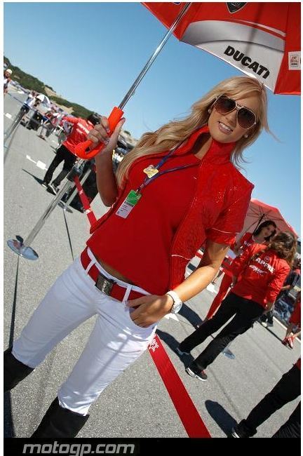 MotoGP paddock girls set the pulses racing | The Sun UK | Ductalk: What's Up In The World Of Ducati | Scoop.it