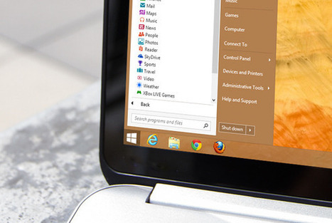 Five tools to bring the Start menu back to Windows 8.1 | PCWorld | Win 8 | Scoop.it