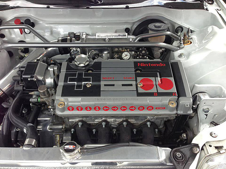 Oldschool NES Controller Car Engine | All Geeks | Scoop.it