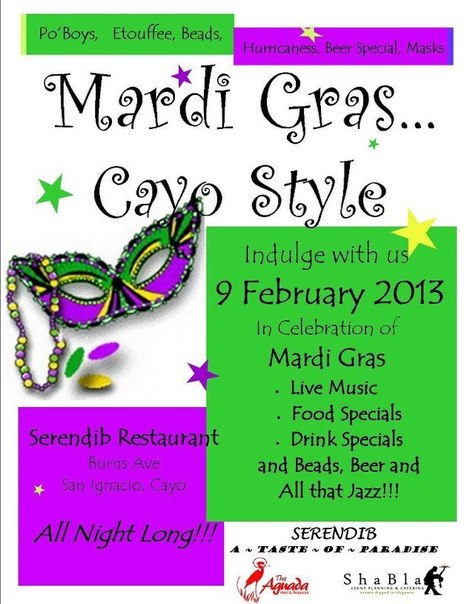 Mardi Gras Tomorrow on Burns | Cayo Scoop!  The Ecology of Cayo Culture | Scoop.it