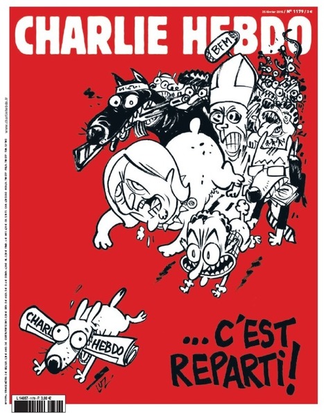 «C'est reparti !» à la une du nouveau «Charlie» | Libération | FLE CÔTÉ COURS | Scoop.it