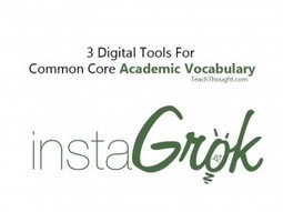 3 Digital Tools For Common Core Academic Vocabulary - | iGeneration - 21st Century Education (Pedagogy & Digital Innovation) | Scoop.it