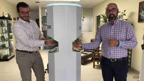 Gel hydroalcoolique. Un distributeur automatique « made in Bretagne » | L'INDUSTRIE EN BRETAGNE | Scoop.it