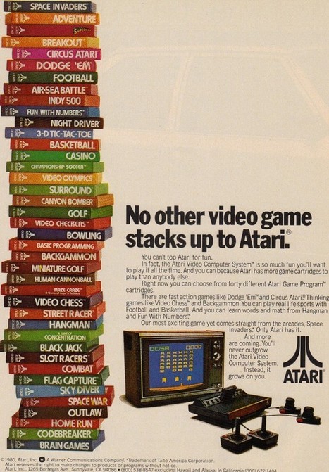 Video Game Ads, 1980s / 1990s | All Geeks | Scoop.it