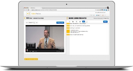 VideoNot.es: The easiest way to take notes synchronized with videos! | Time to Learn | Scoop.it