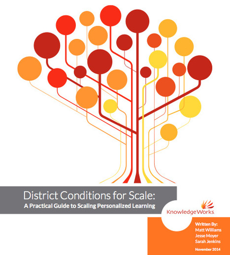 District Conditions for Scale: A Practical Guide to Scaling Personalized Learning | Personalize Learning (#plearnchat) | Scoop.it