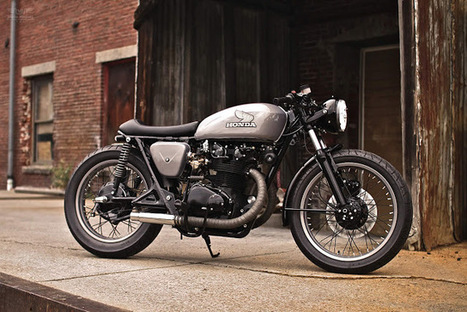 HONDA CB 450 Cafe Racer ~ Grease n Gasoline | Cars | Motorcycles | Gadgets | Scoop.it