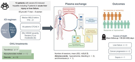 Complications h&eacute;patiques des inhibiteurs de points de contr&ocirc;le immunitaire : focus sur la transplantation h&eacute;patique et les formes s&eacute;v&egrave;res r&eacute;fractaires | Life Sciences Universit&eacute; Paris-Saclay | Scoop.it