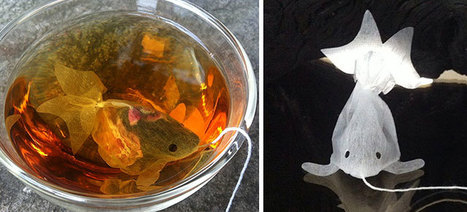 These Goldfish Tea Bags Turn Your Teacup Into A Fishbowl | Les Gentils PariZiens : style & art de vivre | Scoop.it
