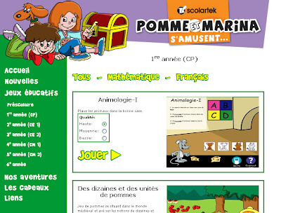 Pomme et Marina s'amusent | FLE enfants | Scoop.it