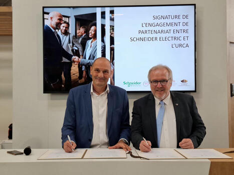 Signature d&rsquo;un engagement strat&eacute;gique entre Schneider Electric et l&rsquo;Universit&eacute; de Reims Champagne-Ardenne | Le fil d'actualit&eacute;s de l'URCA | Scoop.it