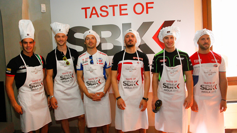 WorldSBK riders display their culinary skills at Imola pre-event | Ductalk: What's Up In The World Of Ducati | Scoop.it