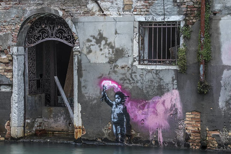 Migrant child di Banksy | Italian Social Marketing Association -   Newsletter 216 | Scoop.it