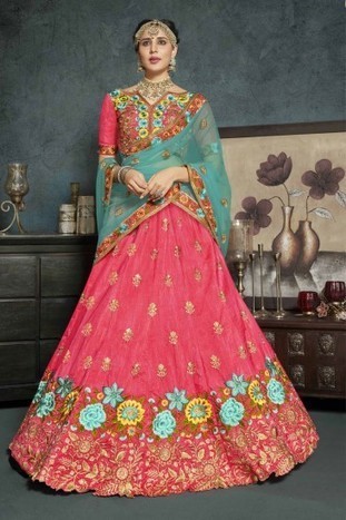 ghagra choli designs pakistani 2018