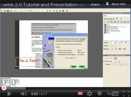 Wink 2.0 – Create High Quality Presentations and Tutorials [free] | Digital Presentations in Education | Scoop.it