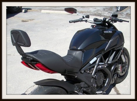 Ducati Diavel Updates, Part II - Backrest | Ductalk: What's Up In The World Of Ducati | Scoop.it