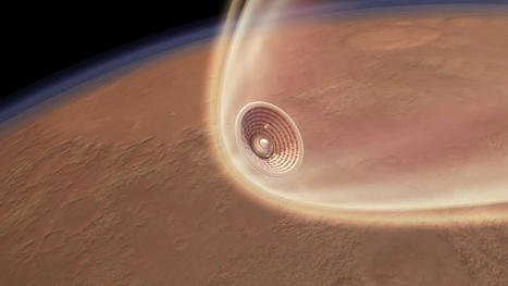 Cómo aterrizaría en Marte una nave tripulada de la NASA | Ciencia-Física | Scoop.it