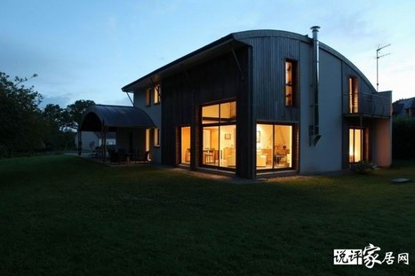  "法国布列塔尼 Bioclimatic House / Patrice Bideau"-meishiv.com | Architecture, maisons bois & bioclimatiques | Scoop.it