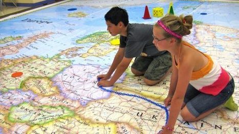 Giant Maps | Rhode Island Geography Education Alliance | Scoop.it