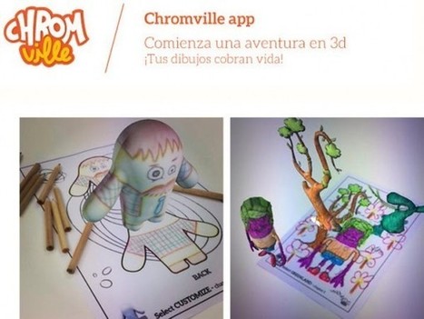 Chromville, aplicación de realidad aumentada para niños | Realidad Aumentada | Scoop.it