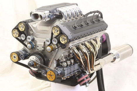 Mini motor V10 de 125cc hecho a mano  | tecno4 | Scoop.it
