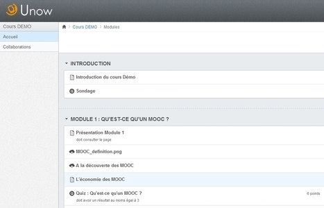 Portail Skoden - Un cours Démo pour connaître les Mooc | Time to Learn | Scoop.it